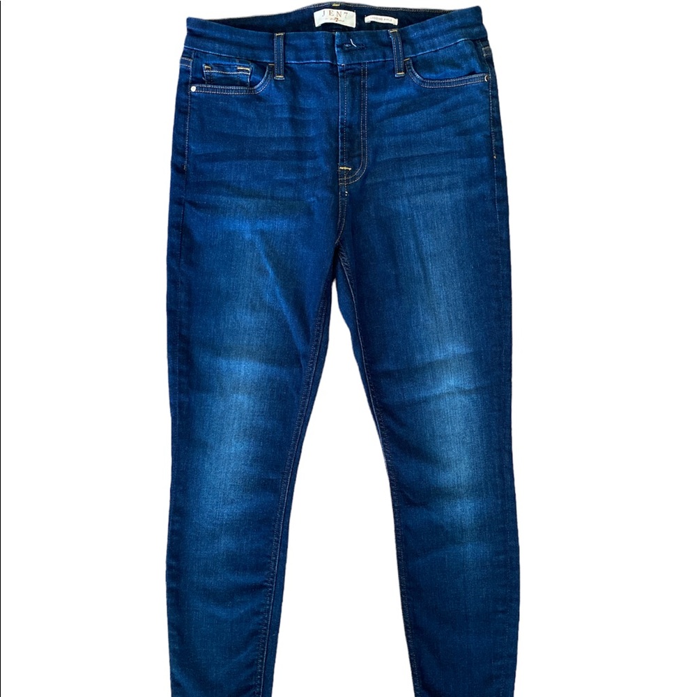Jen 7 For all mankind: dark navy jeans great quality like new Leggings ankle